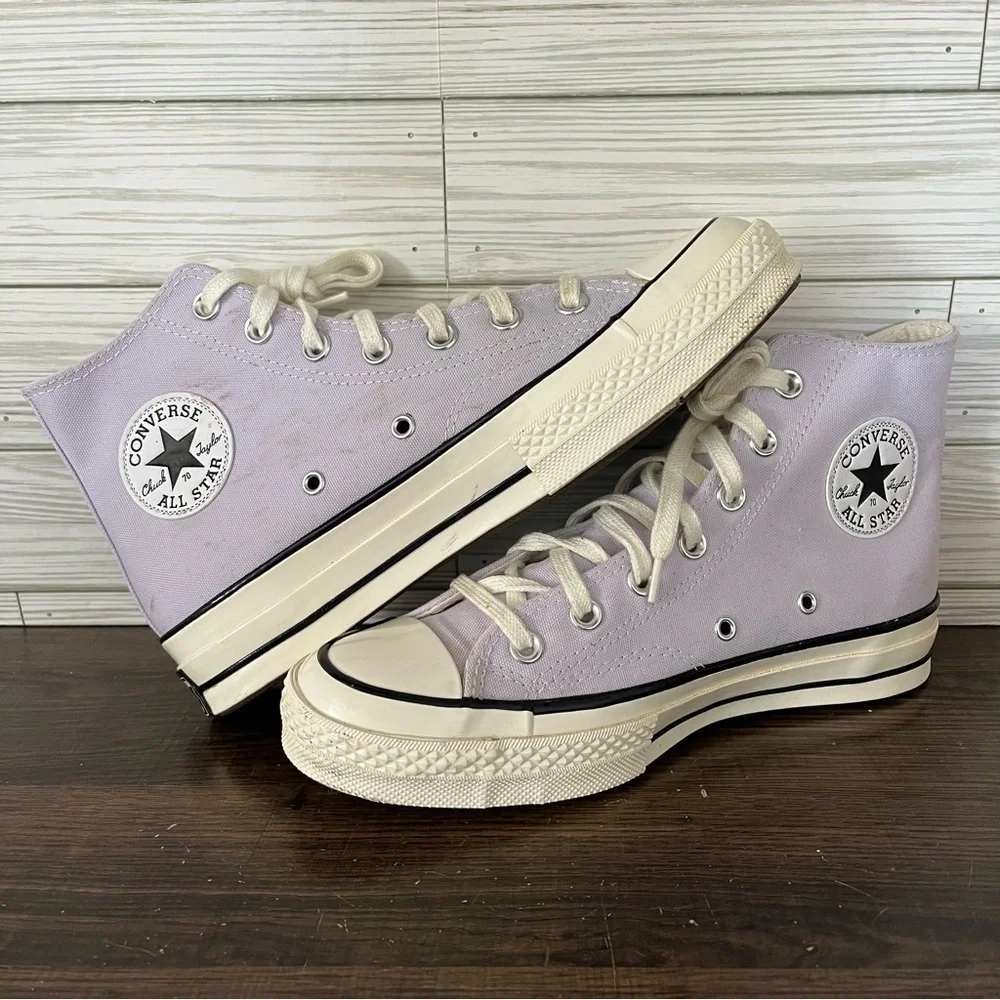 Converse Chuck 70 High Purple‎ Shoes - M 6 - W 8 - Picture 6 of 11